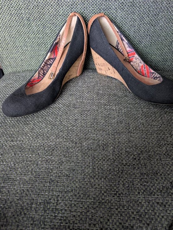Call It Spring Shoes - Call It Spring Black Slingback Flats – Classic (Like New)